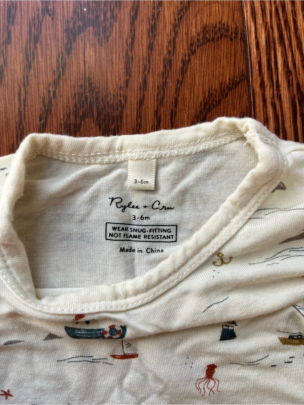 RYLEE + CRU Long Sleeve Pajamas Nautical